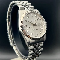 Rolex Datejust 36mm Silver Brillanti