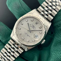 Rolex Datejust 36mm Silver Brillanti
