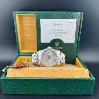 Rolex Datejust 36mm Silver Brillanti