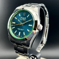 Rolex Milgauss Blu Vetro Verde