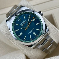 Rolex Milgauss Blu Vetro Verde