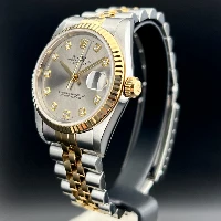 Rolex Datejust 31mm Acciaio & Oro Rhodium Brillanti