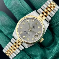 Rolex Datejust 31mm Acciaio & Oro Rhodium Brillanti