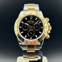 Rolex Daytona Acciaio&Oro Black Dial