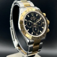Rolex Daytona Acciaio&Oro Black Dial
