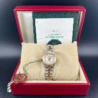 Rolex Lady Datejust 26mm Acciaio & oro Silver Computer Brillanti 