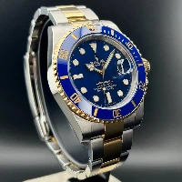 Rolex Submariner Date Acciaio & oro Ceramica Blu