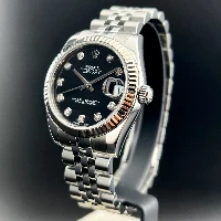 Rolex Datejust 31mm Nero Diamanti Jubilee