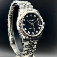 Rolex Datejust 31mm Nero Diamanti Jubilee