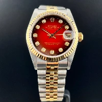 Rolex Datejust 31mm Acciaio & Oro Rosso Vignette Brillanti