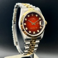 Rolex Datejust 31mm Acciaio & Oro Rosso Vignette Brillanti