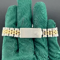 Rolex Lady Datejust 26mm Acciaio & oro Blu Vignette Brillanti 