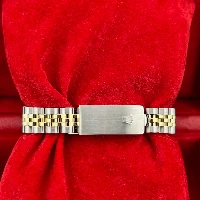 Rolex Lady Datejust 26mm Acciaio & oro Blu Vignette Brillanti 