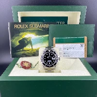 Rolex Submariner Date Card No Holes SEL RRR