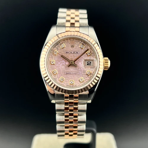 Rolex Lady Datejust 26mm Acciaio & Oro Rosa Computer Brillanti