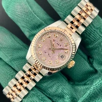 Rolex Lady Datejust 26mm Acciaio & Oro Rosa Computer Brillanti