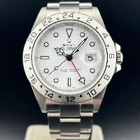 Rolex Explorer II Bianco Cal.3186 Card