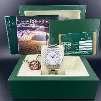 Rolex Explorer II Bianco Cal.3186 Card