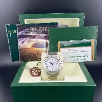 Rolex Explorer II Bianco Cal.3186 Card