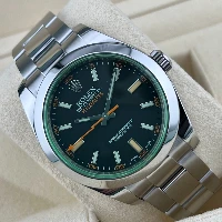 Rolex Milgauss Nero Vetro Verde