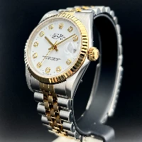 Rolex Datejust 31mm Acciaio & Oro Bianco Brillanti