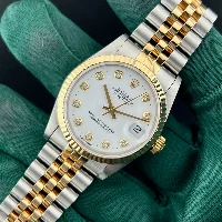 Rolex Datejust 31mm Acciaio & Oro Bianco Brillanti