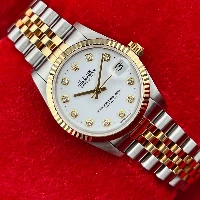 Rolex Datejust 31mm Acciaio & Oro Bianco Brillanti