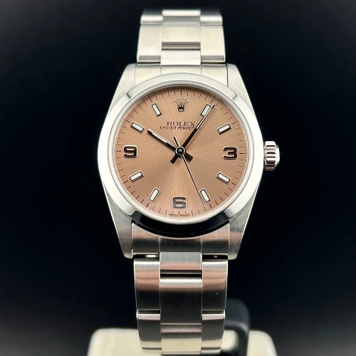Rolex Oyster Perpetual 31mm Pink 3-6-9 Dial