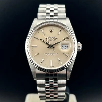 Rolex Datejust 36mm Silver Indici Jubilee