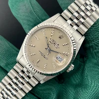 Rolex Datejust 36mm Silver Indici Jubilee