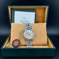 Rolex Datejust 36mm Silver Indici Jubilee