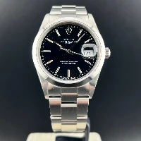 Rolex Oyster Perpetual Date 34mm Nero Indici