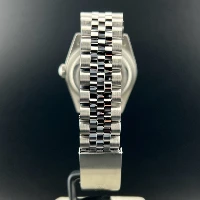 Rolex Datejust 36mm Nero Indici Ghiera Godronata 