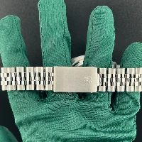 Rolex Datejust 36mm Nero Indici Ghiera Godronata 