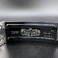 Rolex Datejust 36mm Nero Indici Ghiera Godronata 