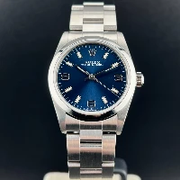 Rolex Oyster Perpetual 31mm Blue Dial 3-6-9