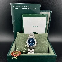 Rolex Oyster Perpetual 31mm Blue Dial 3-6-9
