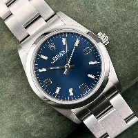Rolex Oyster Perpetual 31mm Blue Dial 3-6-9