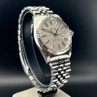 Rolex Datejust 36mm Silver Shantung Jubilee
