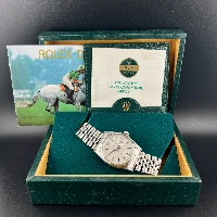 Rolex Datejust 36mm Silver Shantung Jubilee