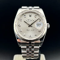 Rolex Datejust 36mm Jubilee Silver Brillanti