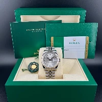 Rolex Datejust 36mm Jubilee Silver Brillanti