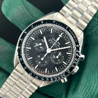 Omega Speedmaster Professional Moonwatch Co-Axial Master Chronometer Fondello Vetro Zaffiro 002 New