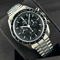 Omega Speedmaster Professional Moonwatch Co-Axial Master Chronometer Fondello Vetro Zaffiro 002 New
