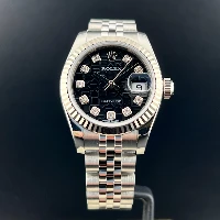 Rolex Lady Datejust 26mm Jubilee Nero Computer Brillanti