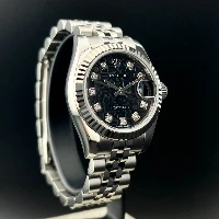 Rolex Lady Datejust 26mm Jubilee Nero Computer Brillanti