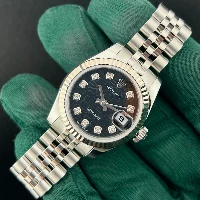 Rolex Lady Datejust 26mm Jubilee Nero Computer Brillanti
