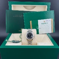 Rolex Lady Datejust 26mm Jubilee Nero Computer Brillanti