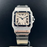 Cartier Santos Galbée Acciaio Medium