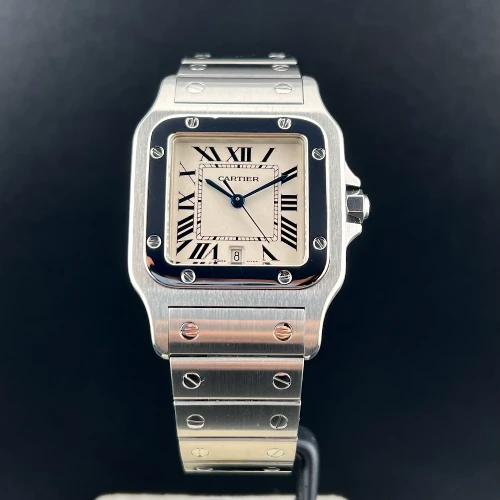 Cartier Santos Galbée Acciaio Medium